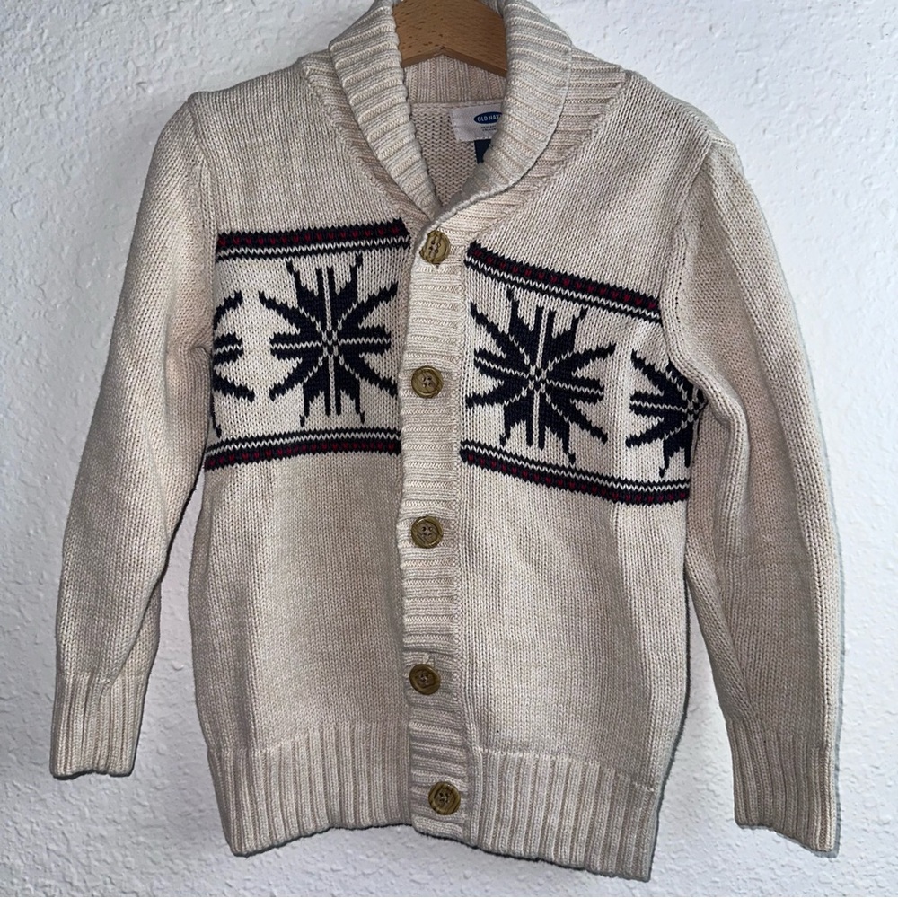 Old Navy Beige Knit Sweater